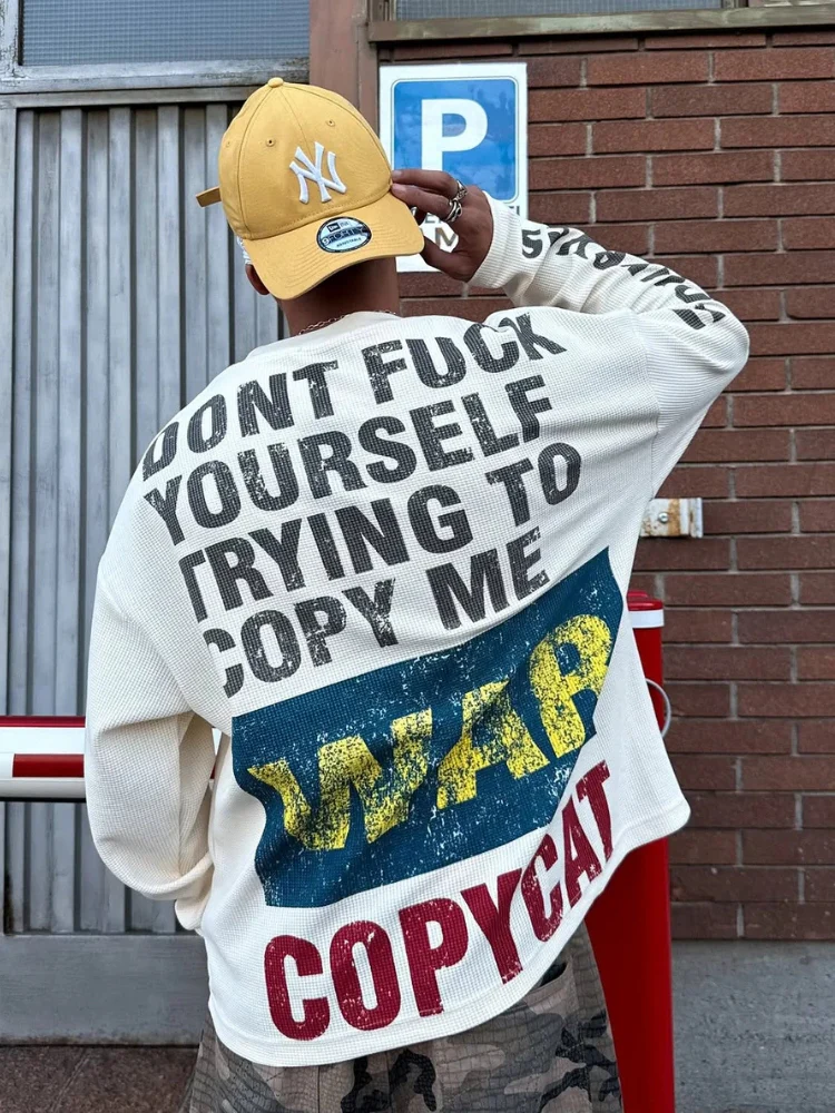 DCRB Vintage Copycat Print Longsleeve - Image 2