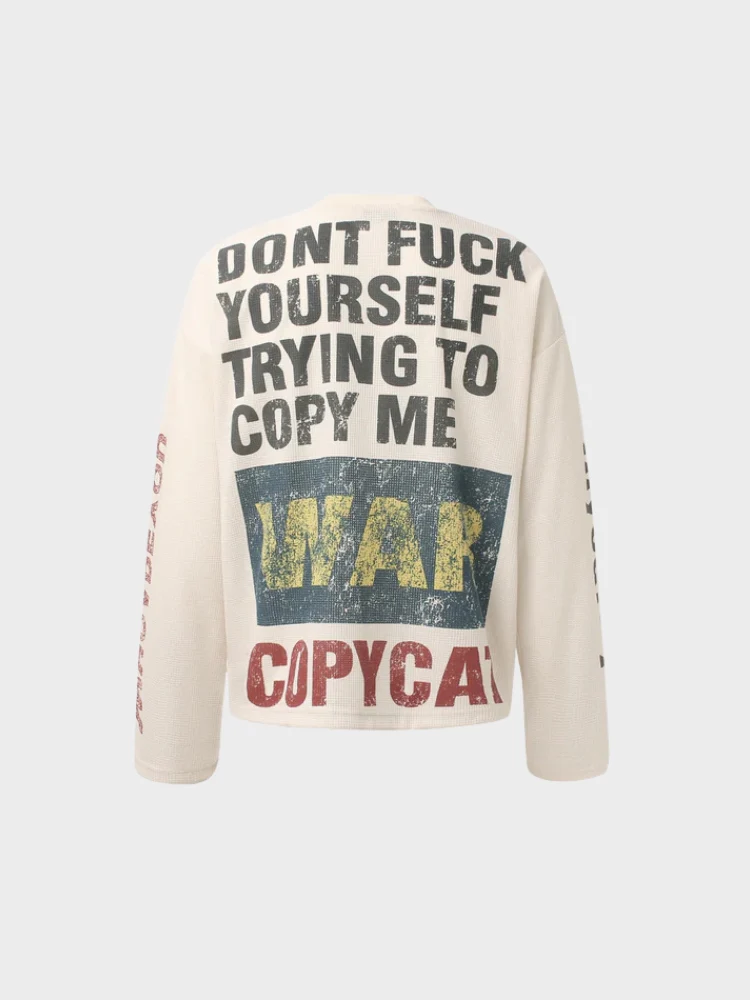 DCRB Vintage Copycat Print Longsleeve - Image 4