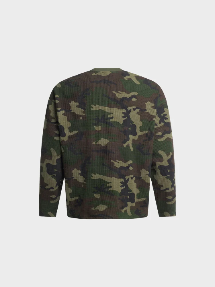 DCRB Waffle Knit Camo Longsleeve - Image 5