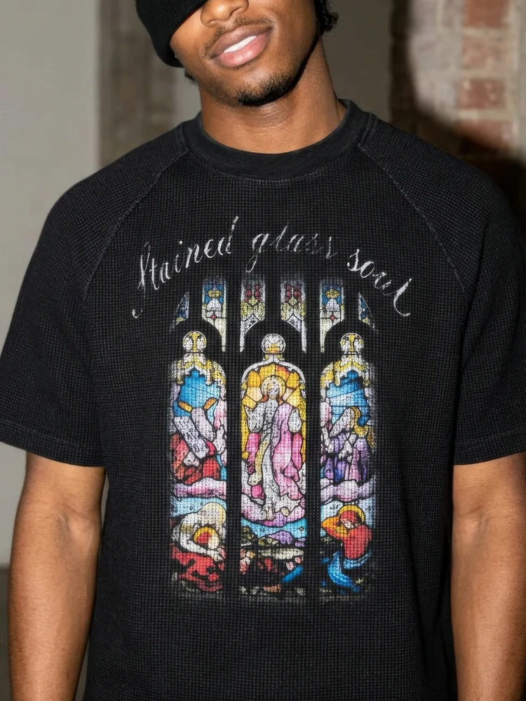 DCRB Waffle Knit Soul Tee - Image 2