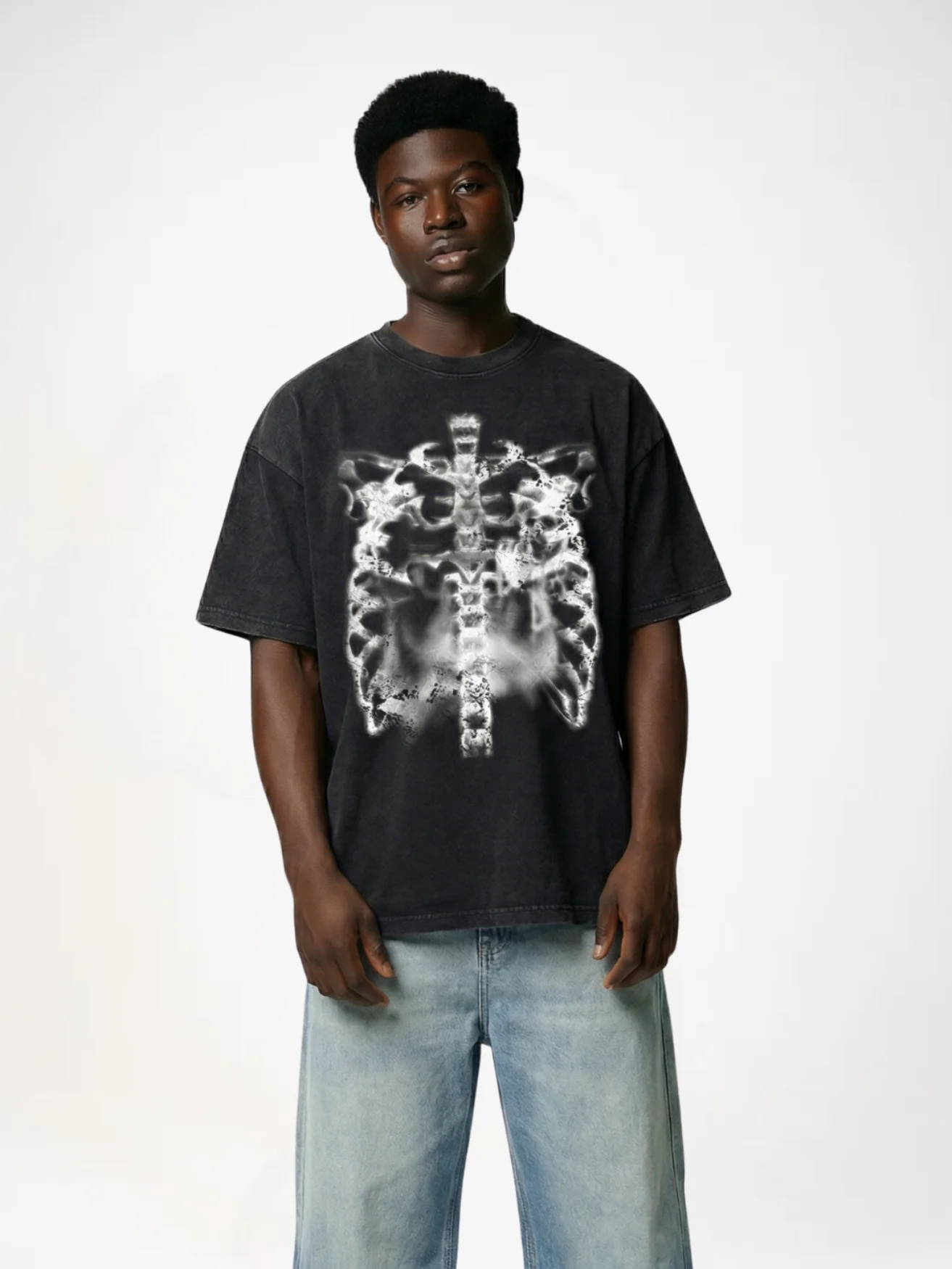 DCRB Washed Skeleton Tee - Image 2