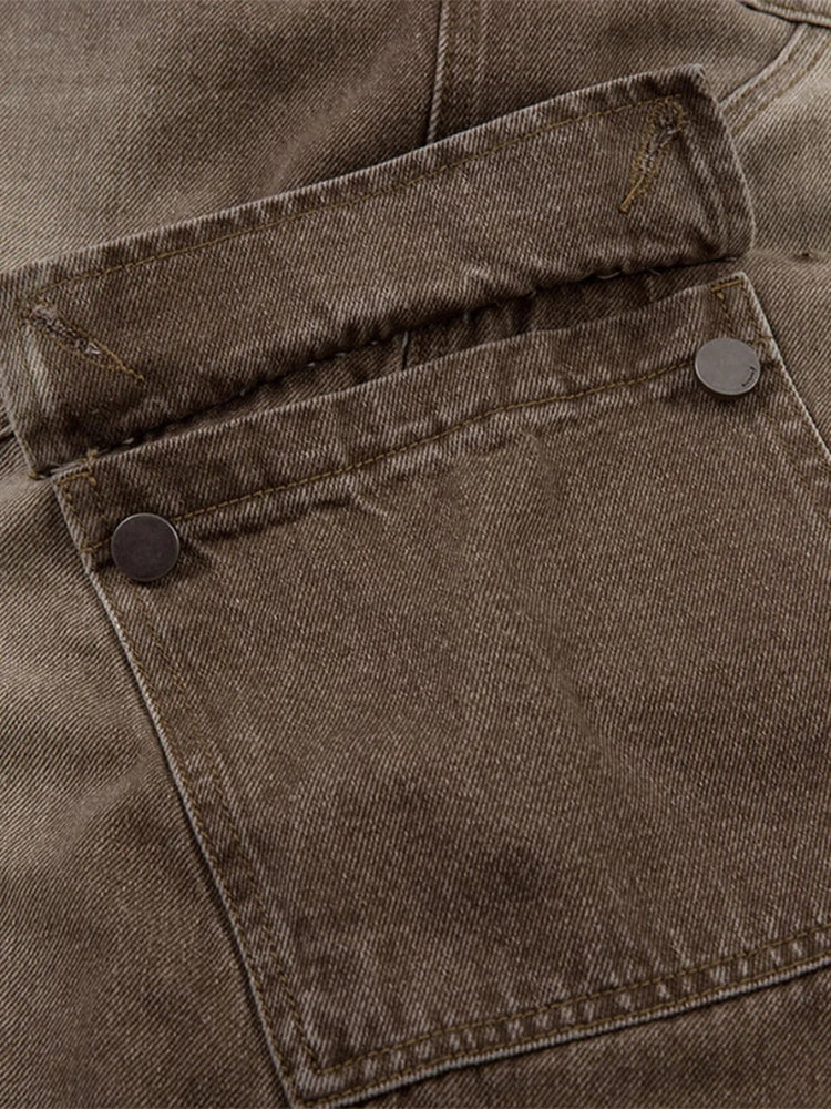 DCRB Washed Workwear Barrel Jeans - Image 5