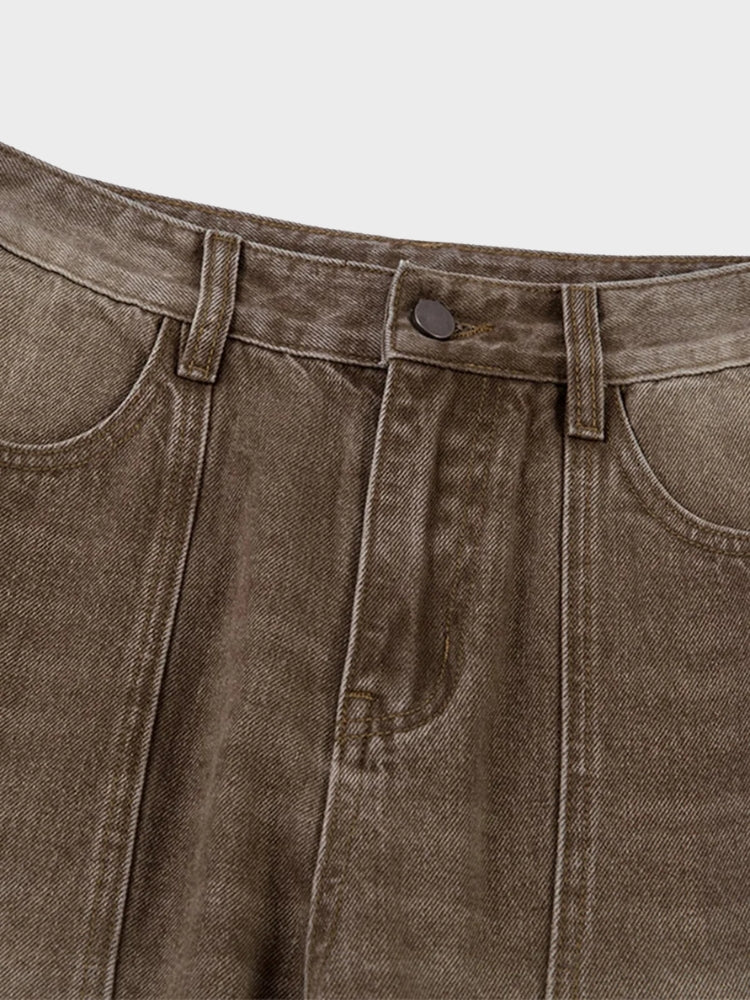 DCRB Washed Workwear Barrel Jeans - Image 6