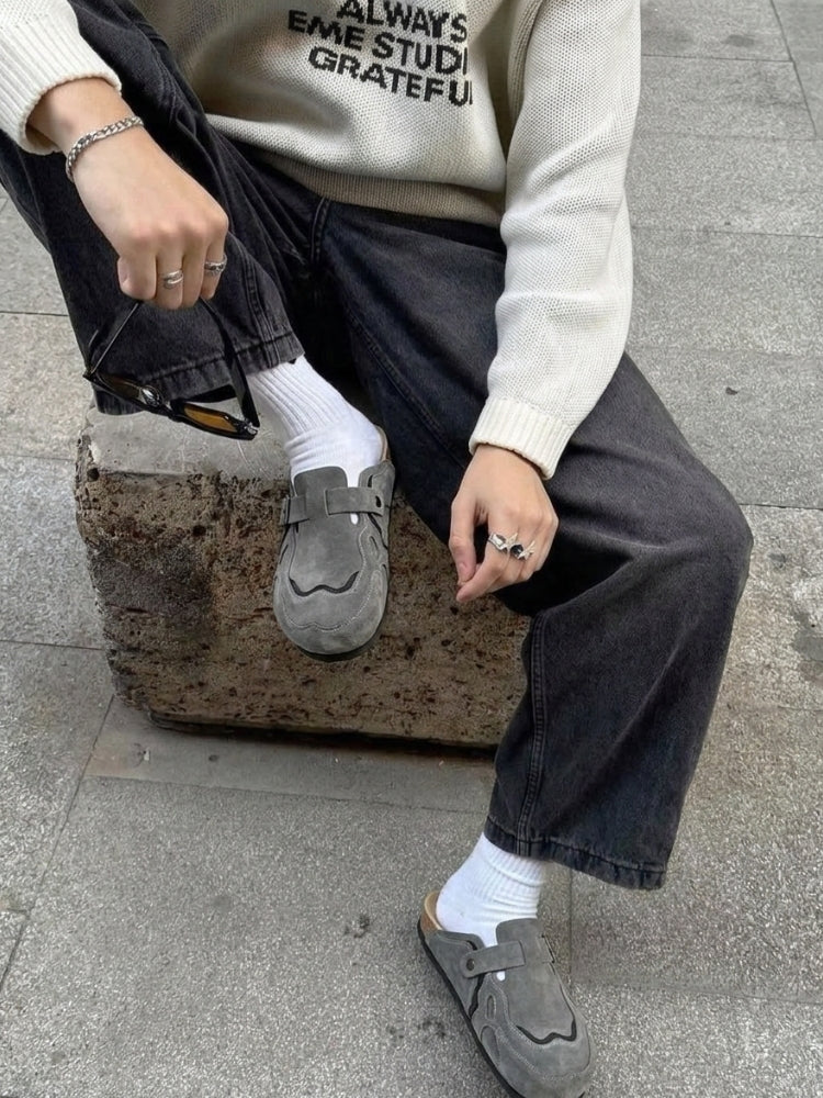 DCRB Wavey Clogs - Beige - Image 16