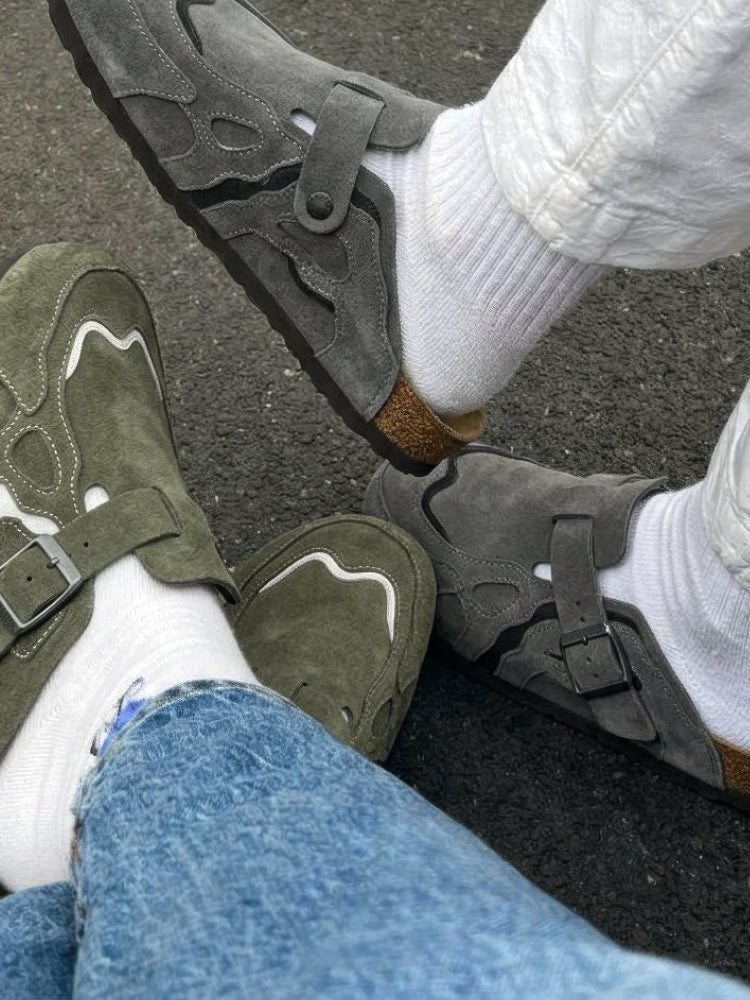 DCRB Wavey Clogs - Beige - Image 17