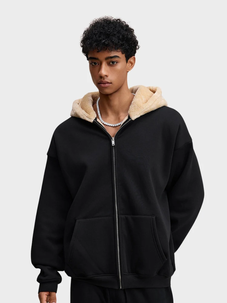 DCRB Zipper with Teddy Hoodie - Image 11