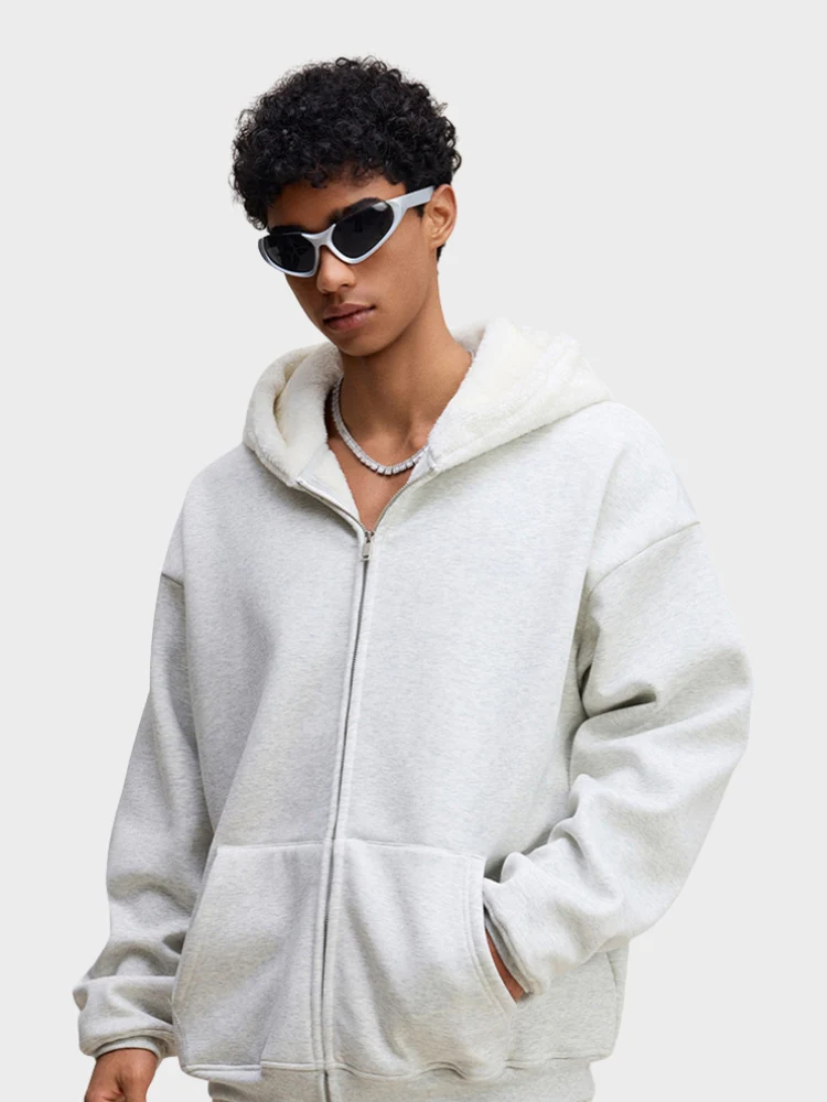 DCRB Zipper with Teddy Hoodie - Image 12