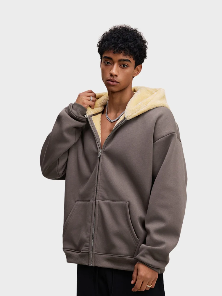 DCRB Zipper with Teddy Hoodie - Image 17