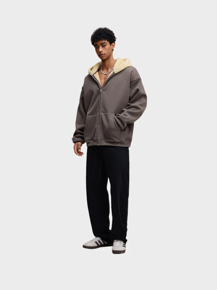 DCRB Zipper with Teddy Hoodie - Image 2