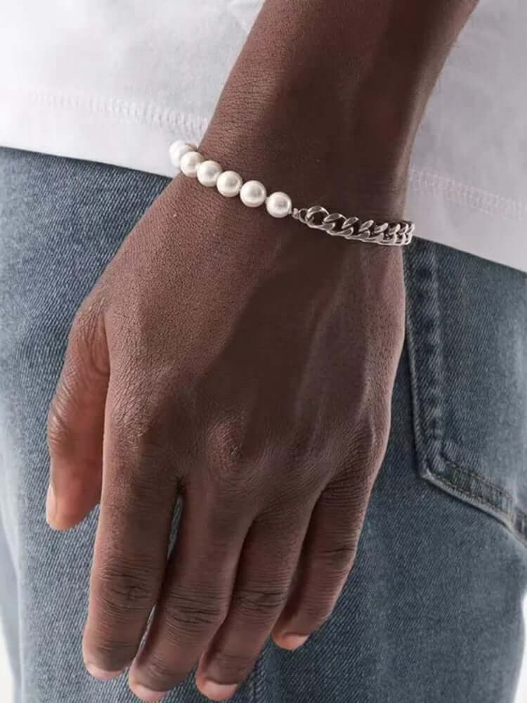 Half Pearl Bracelet - Havana - Image 3