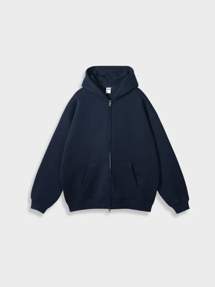 Quality Hoodie with Zipper - Image 19