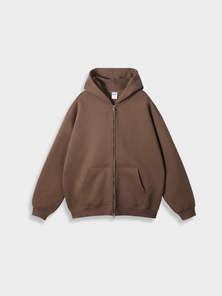 Quality Hoodie with Zipper - Image 21