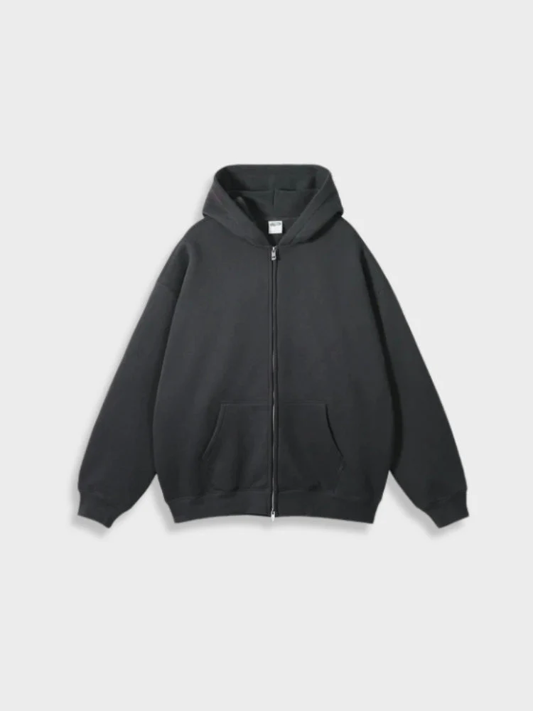 Quality Hoodie with Zipper - Image 23