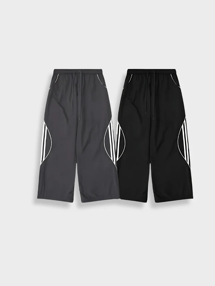 Striped Wide Joggers - Image 6