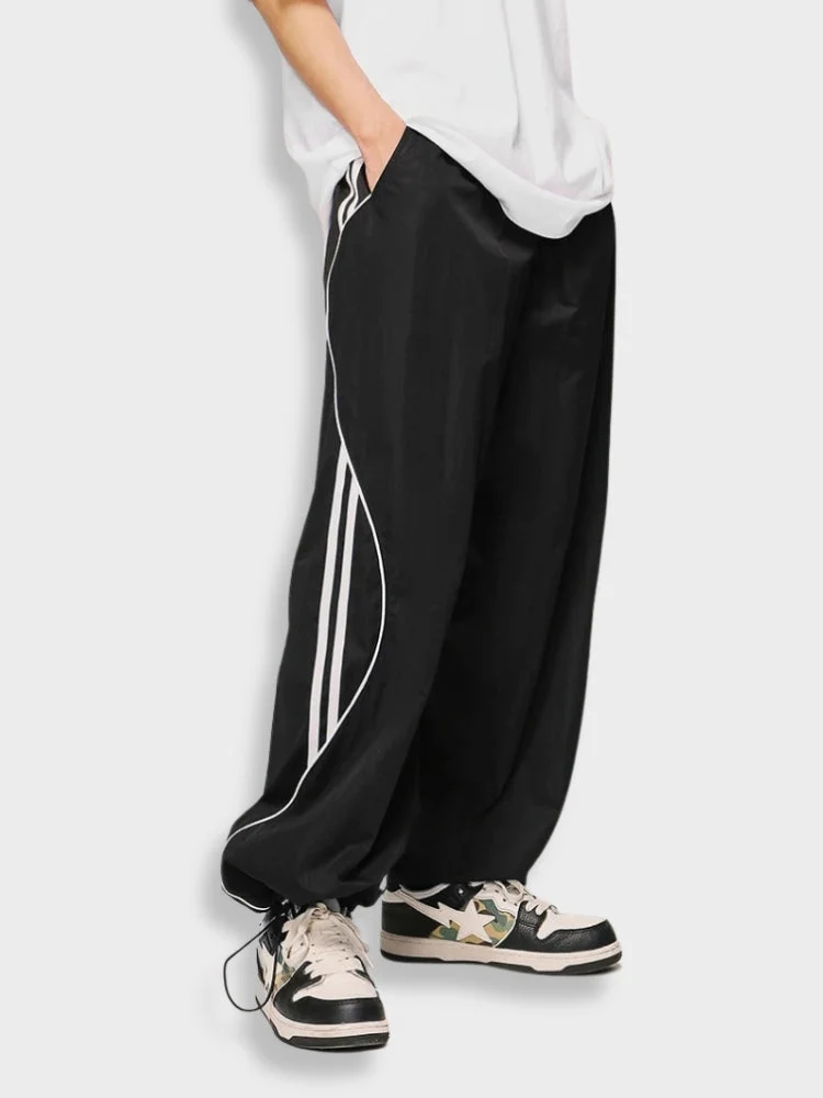 Striped Wide Joggers - Image 7