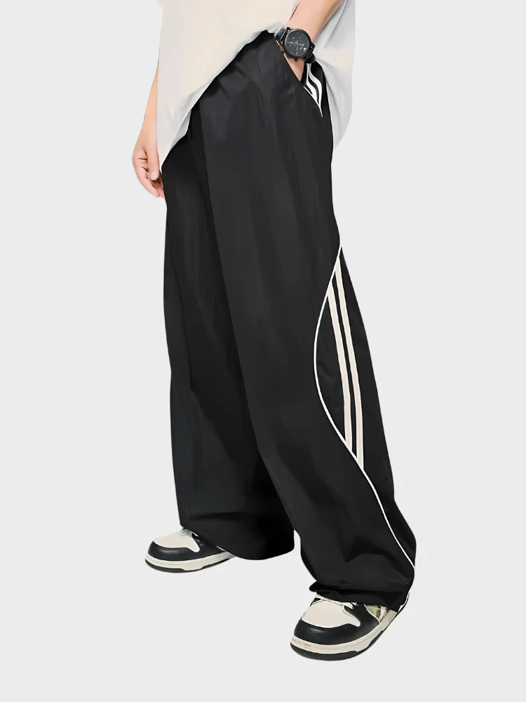 Striped Wide Joggers - Image 8